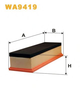 WIX FILTERS wa9419 -  Воздушный фильтр